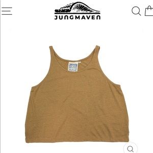 Jungmaven Cropped Tank - Coyote